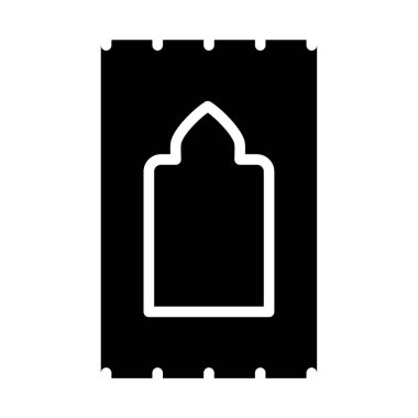 Cami simgesi vektör illüstrasyon logo sembolü