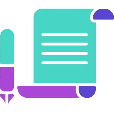 Yazılı not. Web simgesi