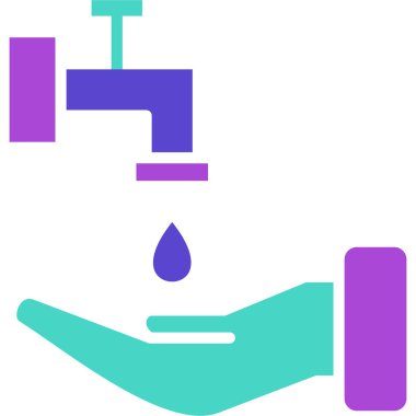 Ana hatlar biçiminde su bırakma simgesini bırak