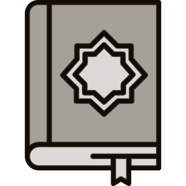 Ramazan Kareem ikonu. özet İslami ramazan vektör simgesi rengi düz izole