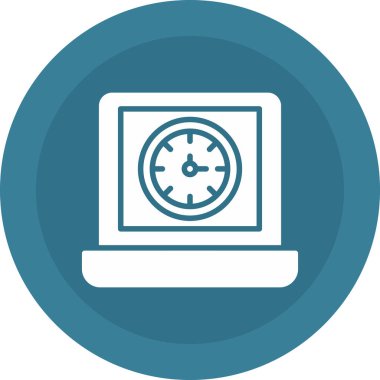 Web düz vektör simgesi