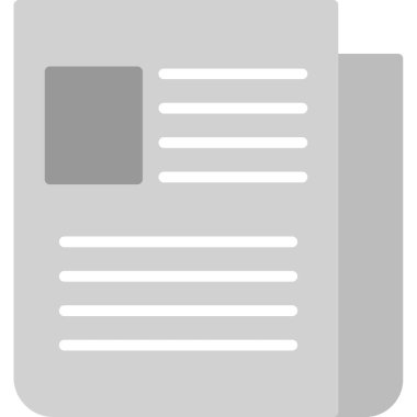 belge dosya simgesi, basit illüstrasyon