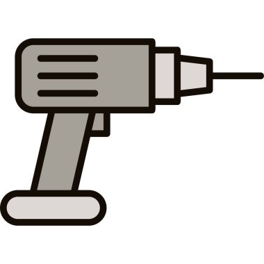 matkap simgesi. Basit resimleme