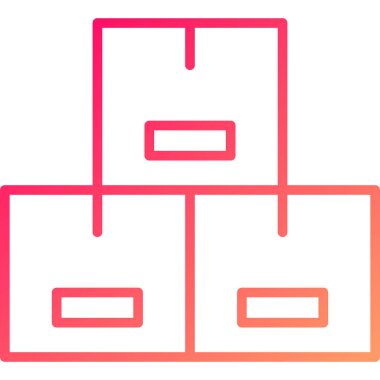 Çanta. Web simgesi basit illüstrasyon