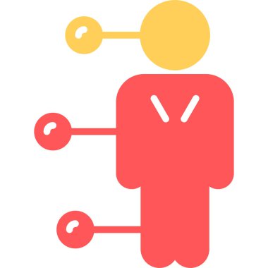 adam simgesi. vektör tasarımı