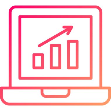 Bilgisayar monitörü. Basit resimleme