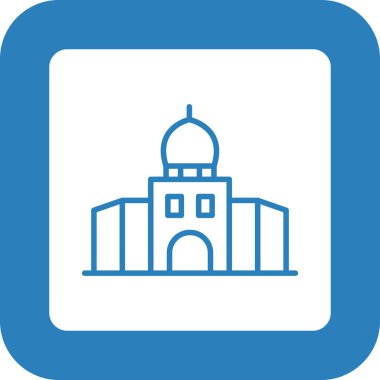 bina simgesi, vektör illüstrasyonu