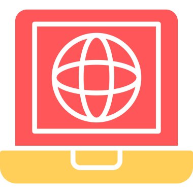 genel internet vektör simgesi