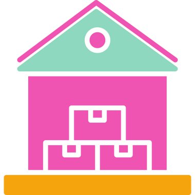 Yapı simgesinin vektör illüstrasyonu