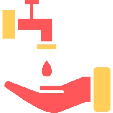 su musluğu vektör simgesi