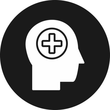 Beyin simgesiyle baş