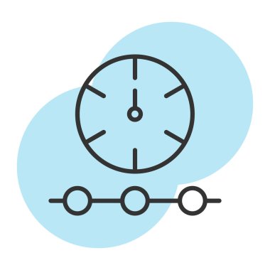 vektör simge saatin