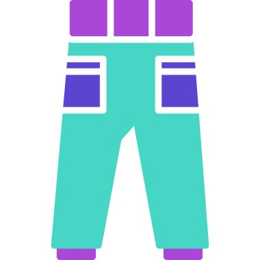 giysi moda pantolon simgesi