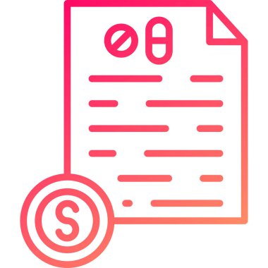 belge simgesi vektör illüstrasyonu