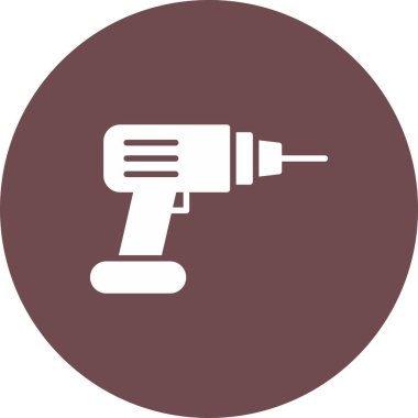 Tornavida Düz Vektör Simgesi