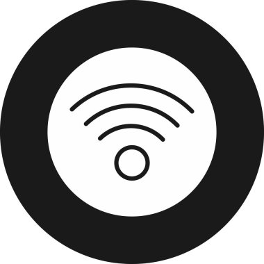 wifi vektör simgesi sembolü tasarımı