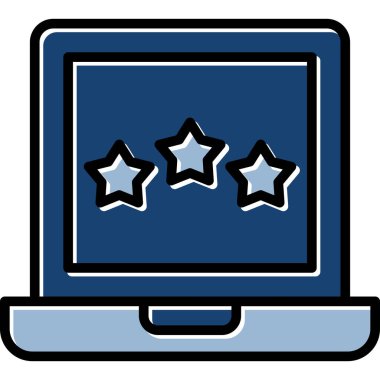 Web simgesi vektör illüstrasyonu