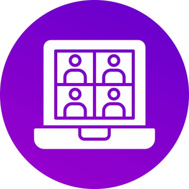 seo modern simgesinin vektör illüstrasyonu