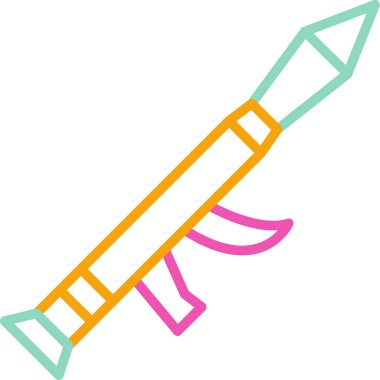 Kalem. Web simgesi basit illüstrasyon