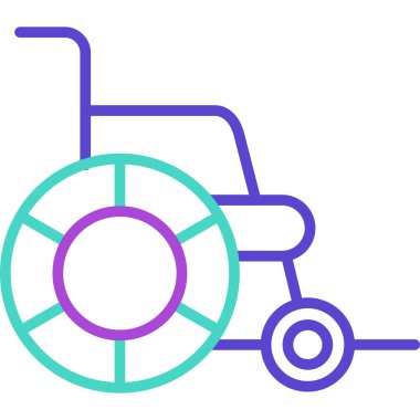 bisiklet bisiklet simgesi, vektör illüstrasyonu