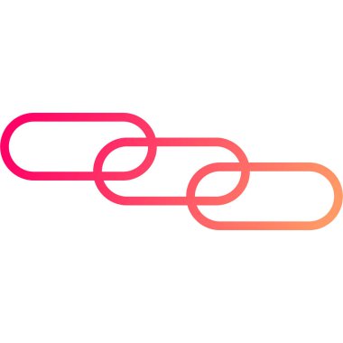 zincir linki vektör illüstrasyonu