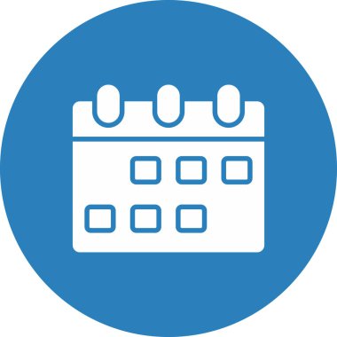 Kolayca düzenleyebilen veya düzenleyebilen Takvim Vektörü simgesi