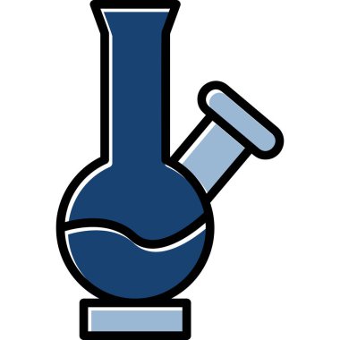 Dopdolu taslak biçiminde alkol içilen cam simgesi