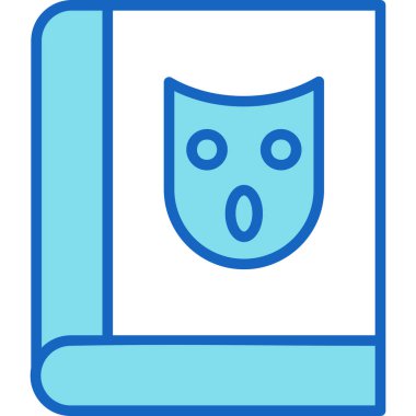 kitap simgesi vektör illüstrasyonu