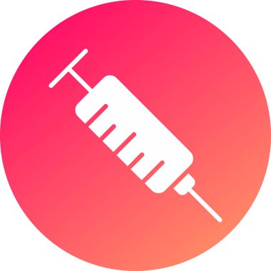 Şırınga ikonu vektör çizimi