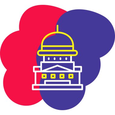 kapital simgesi vektör illüstrasyonu