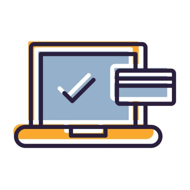 bilgisayar simgesi, vektör illüstrasyonu