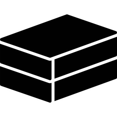 Siyah ve beyaz simgesinin vektör illüstrasyonu