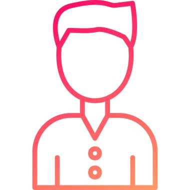 Modern simgenin vektör illüstrasyonu