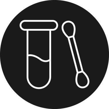 Kaşık. Web simgesi basit illüstrasyon