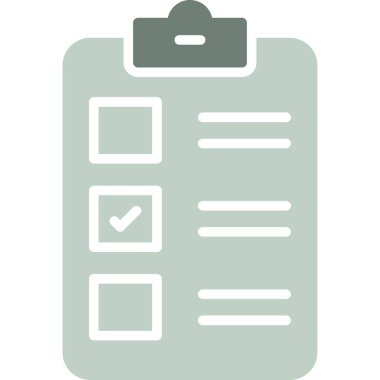 Liste vektör simgesini kontrol et