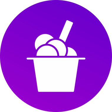 Dondurma. Basit tasarım