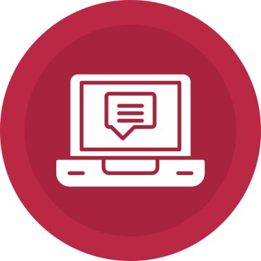 Bilgisayar ekranı. Basit tasarım