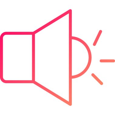 hoparlör vektör illüstrasyonu