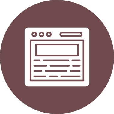 seo modern simgesinin vektör illüstrasyonu