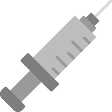 şırınga simgesi doldurulmuş ana hatlar biçiminde