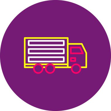 vektör kamyonu resimleme