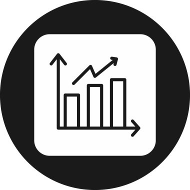 Grafik. Web simgesi basit illüstrasyon