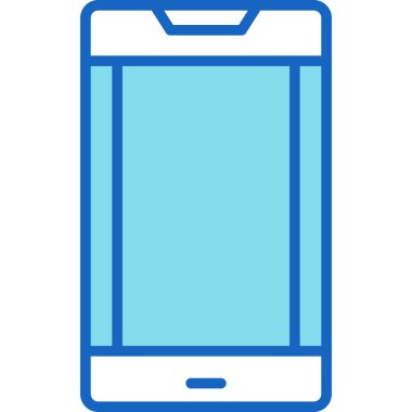 telefon vektörü renk simgesi