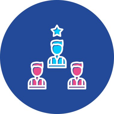 İnsan simgesinin vektör illüstrasyonu