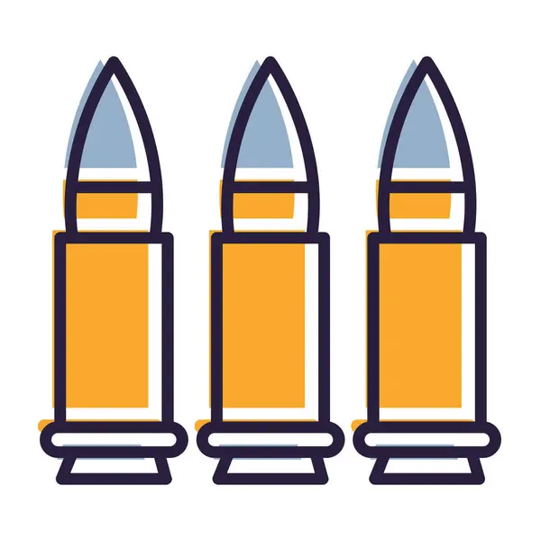 beyaz arkaplanda izole edilmiş modaya uygun düz biçimli kurşun simgesi.