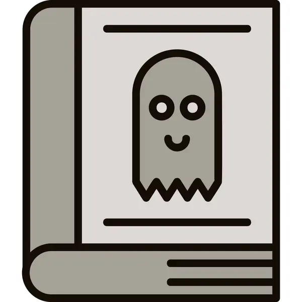 Hayalet simgesi, vektör illüstrasyonu