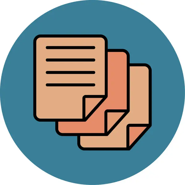 Bir kitap simgesinin vektör illüstrasyonu