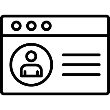 Hesap simgesi, özet biçimi