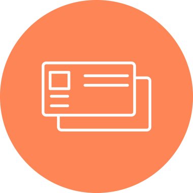 Modern simgenin vektör illüstrasyonu