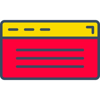 Kredi kartıyla. Web simgesi basit tasarım